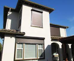Our outdoor blinds act as a barrier on windows and patios, helping you save on energy costs and protect your home from the sun with our stylish range of outdoor blinds. Rolling Exterior Shutters European Rolling Shutters Ers