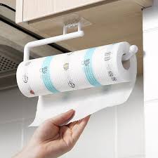 Find bath towel sets from a vast selection of toilet paper holders & storage. Kitchen Paper Roll Holder Towel Hanger Rack Bar Cabinet Rag Hanging Holder Bathroom Organizer Shelf Toilet Paper Holders Buy At A Low Prices On Joom E Commerce Platform