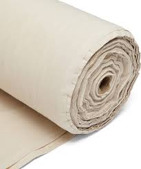 100% Cotton Calico Embroidery Fabric Medium,Natural Eco Seeded,145Gsm 60