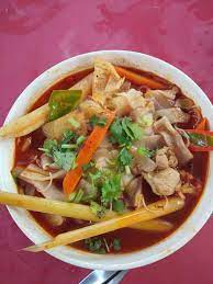 Tom yum or tom yam is a type of hot and sour thai soup, usually cooked with shrimp (prawn). Tom Yam Char Kuey Teow Kuey Warong Nasi Bajet Facebook
