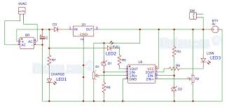 The 555 output turns on the 2 transistors and the batteries charge for about 30 milliseconds. 4v Lead Acid Battery Charger Circuit With Overcharge Protection And Status Indicator Simple Electronic Circuits