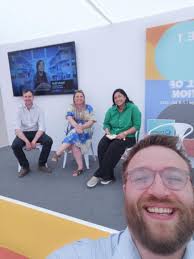 Great to talk about Bolder Academy and Teach First Networks today at the  Festival of Education!