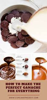 Chocolate Ganache Is Very Versatile By Combining Just Two Ingredients Chocolate And Heavy Whipping Crea Ganache Recipe Easy Desserts Chocolate Ganache Recipe