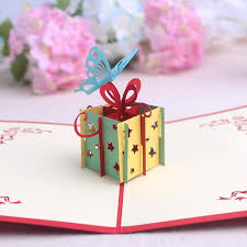 Place the flower shape at the center. Good Quality Folded 3d Pop Up Birthday Card Birthday Card Pop Up Birthday Cardgood Birthday Cards Aliexpress