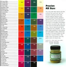 Procion Mx Dye Mixing Chart Www Bedowntowndaytona Com