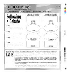 Debate Activity Worksheets