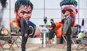 21 when he defends his wbc and ibf welterweight championships against boxing legend manny pacquiao in las vegas. Manny Pacquiao Announces Aug 21 Fight With Errol Spence Jr Arab News