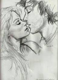 Lovers Sketch Drawing Romantic Drawing Kissing Drawing Sketches Of Love Couples