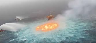 Ocean on fire in the gulf of mexico: Msldlpdogi5rcm