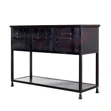 Shop wayfair for the best cast iron console table. Industrial Iron Black Locker Console