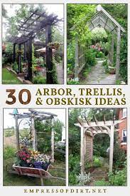 You can customize the size to suit the needs of your garden as well. 30 Arbor Trellis Obelisk Ideas For Home Gardens Empress Of Dirt