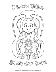 Car Seat Safety Coloring Page Boy Coloring Pages Car Seats Free Coloring Pages