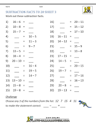 We love activities that combine multiple skills, so the if you have a 1st grader and you are looking for more fun, hands on grade 1 worksheets, games and. Free Subtraction Worksheets Facts Toondde Math Games 2nd Word Problems Pdf Firstond Grade Practice Addition And Samsfriedchickenanddonuts