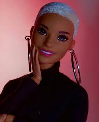 Black Barbie Head Styling Doll Shaved Head Barbie Fashionistas Beautiful Barbie Dolls Black Baby Dolls Black Barbie