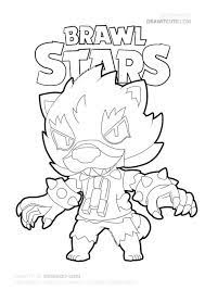 Leon Brawl Stars Boyama Google Arama Boyama Kitaplari Boyama Sayfalari Boyama Kagidi