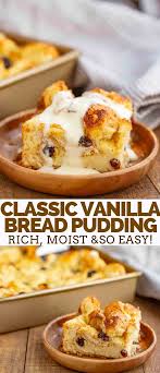 Bread Pudding Is The Perfect Old Fashioned Dessert For The Holidays Made With Day Old Bread Ha Easy Puddings Easy Baking Recipes Desserts Easy Pudding Recipes
