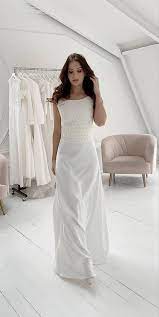 Ready To Ship Wedding Dress Lace Simple Short Sleeve Etsy In 2021 Simple Short Sleeve Wedding Dress Short Sleeve Wedding Dress Online Wedding Dress