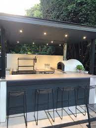 Get the best deals on outdoor kitchen bbqs. Pizza Oven Outdoor Kitchen Fabricated Steel Frame Above An Outdoor Bar Pizza Oven And Argentini Small Outdoor Kitchens Outdoor Kitchen Bars Backyard Kitchen