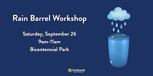 Rain Barrel Workshop