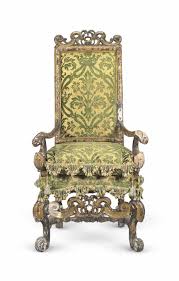C1700 A William And Mary Giltwood Armchair Circa 1700 Price Realised Usd 6 250 Armchair William And Mary Antique Chairs