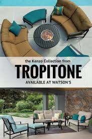 The Kenzo Cushion Collection Is An Outdoor Patio Furniture Line That Exhibits Simple G Outdoor Living Outdoor Furniture Sets Outdoor Patio Furniture