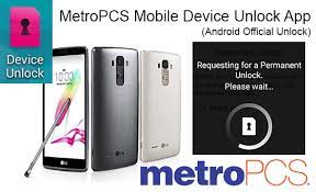 They couldn't unlock the g4 without the unlock app so i doubt the v10 is any different. Metropcs Mobile Device Unlock App Official Unlock