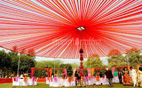 Wedding Decor Delhi Wedding Decor Outdoor Night Wedding Red Wedding Decorations Indian Wedding Decorations