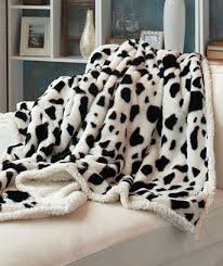 And is made from 350 gsm brushed polyester fleece | it'll be the softest blanket you. Plush Animal Print Sherpa Throw Cow Decor Animal Print Bedding Room Inspiration Bedroom