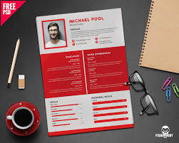 An awesome free psd template which has two variants in white and black colored theme to setup resume for your professional work portfolio. Download Clean And Designer Resume Psd Psddaddy Com