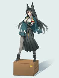 Miyabi Hoshimi A cute fox girl