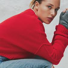 Polo Cachemire Homme Bleu Ice