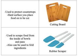 kitchen equipment and utensils