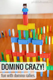 Domino Crazy Fun With Domino Rallies Business For Kids Kids Fun Learning Dominoes For Kids