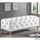 Baxton studio stella crystal tufted modern bench 