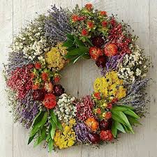 Love Herb Wreath Wreath Decor Christmas Wreaths