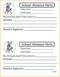 Absent Notes For School Templates Filename – dastuur keenna