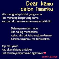Calon Imamku Kata Kata Indah Kutipan Romantis Motivasi