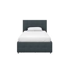 Constructed of quality pine wood, this bed is sturdy enough to hold 900 pounds. Langsett Upholstered Storage Platform Bed Joss Main Velvet Upholstered Bed Bed Frame With Storage Upholstered Storage