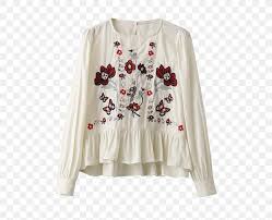 Round neck dress with short ruffled sleeves. Blouse Sleeve Embroidery Zara Clothing Png 500x665px Blouse Boot Cardigan Casual Wear Clothing Download Free
