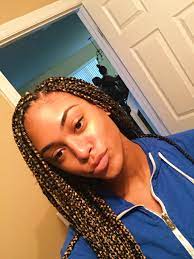 Braids Boxbraids Lightskin Blondebraids Blondeboxbraids Box Braids Hairstyles Braided Hairstyles Blonde Box Braids