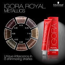 Igora Royal Metallics Igora Royal Schwarzkopf Hair Color Chart Schwarzkopf Hair Color
