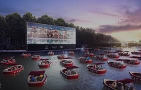 The rio is an historic movie theater and cafe located in beautiful monte rio. Social Distancing Innovation Movie Theater On River Seine In Paris