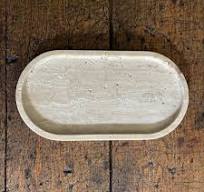Oval Travertine Tray | SmithHönig