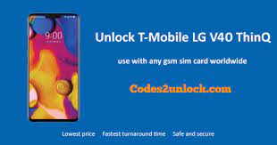 You just open the unlock app located in the phone's app page. How To Unlock T Mobile Lg V40 Thinq Easily Codes2unlock Blog