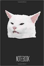 Tuxedo cat head art, impressed cat head meme, animals, cats png. Table Cat Meme Notebook Lined Black And White Journal Notebook 6x9inch 100 Pages Printy Yo 9781670455932 Amazon Com Books