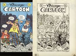Chicago Cartoon Cover by Terry LaBan, in LEN CALLO 's Underground, Alt &  stuff you've never seen Comic Art Gallery Room
