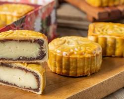 Gambar Moon cake keju