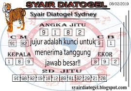 Prediksi Syair Sydney 08 02 2019 Sydney Words Data