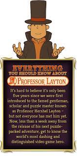 Everything You Should Know About Professor Layton Ign Professor Layton Layton Professor