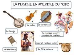 La Musique En Amerique Musique Classe De Musique Education Musicale